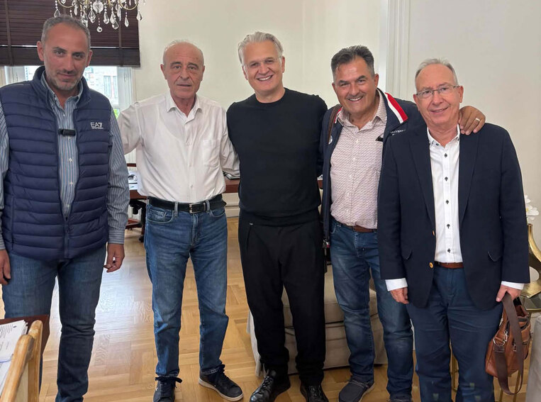 Συνάντηση της Γ’ ΚΟΠ με τον Περιφερειάρχη Πελοποννήσου Δημήτρη Πτωχό