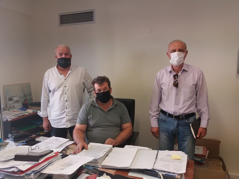 Συνάντηση εργασίας στο Δασαρχείο Πατρών